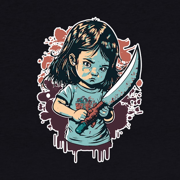 Knife Girl by pxdg